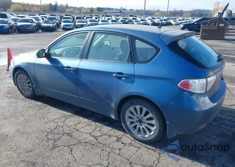 2009 Subaru Impreza 2.5I из США, поврежденный, VIN JF1GH60689H817428